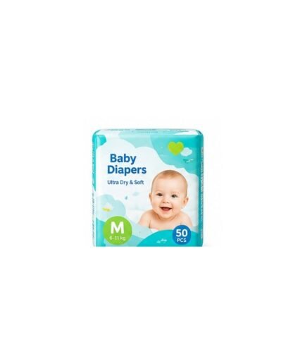 Baby Diapers (M, 50 pcs)